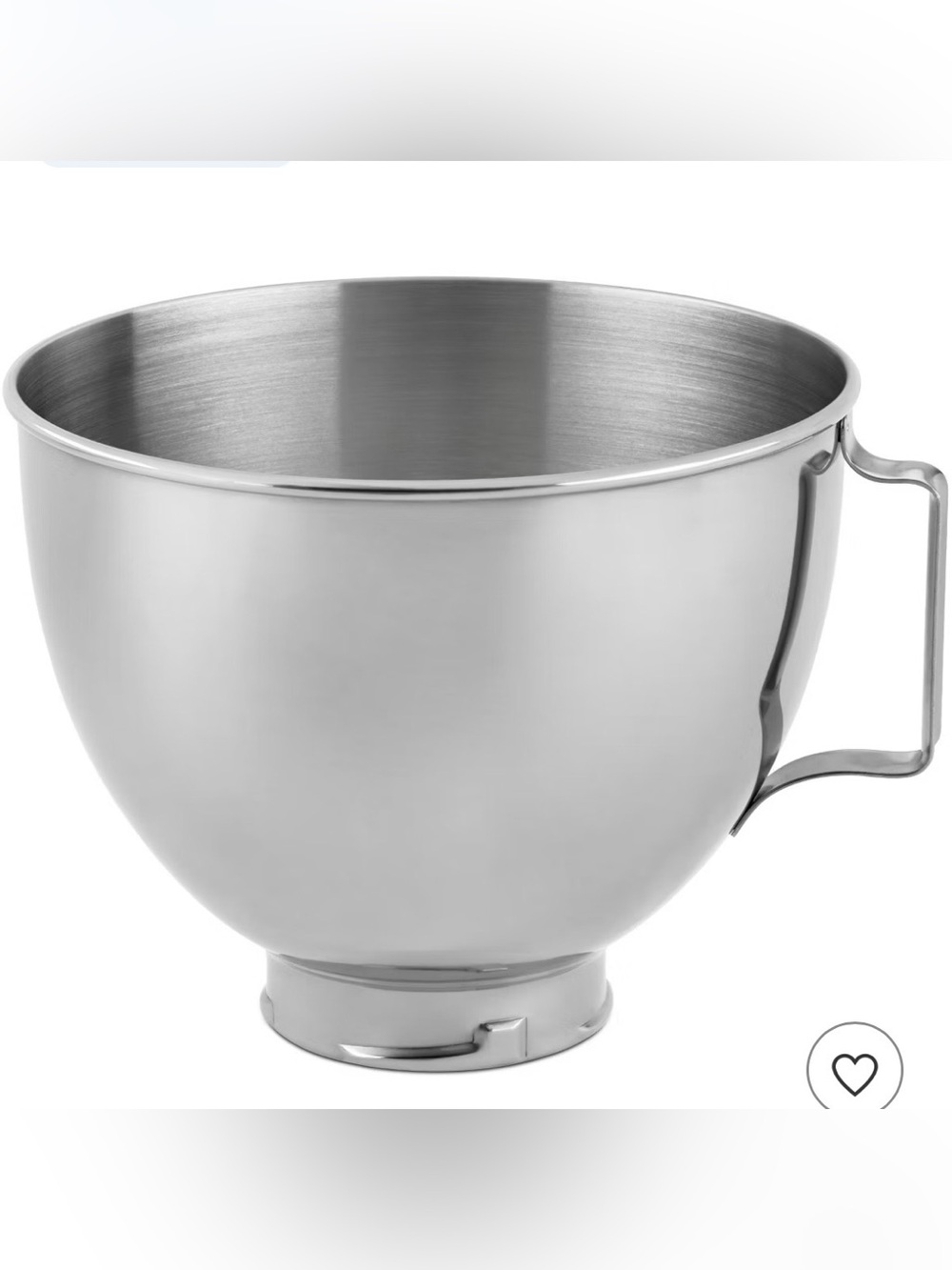 KitchenAid Stainless Steel Mixing Bowl - Silver Finish